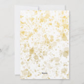 Schattigee familie kerstfeest uitnodiging (Achterkant)