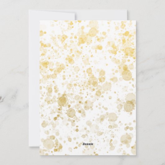 Schattigee familie kerstfeest uitnodiging (Achterkant)