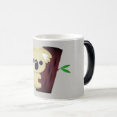 Schattigee familie Moeder Koala Beer met Baby Magische Mok (Voorkant rechts)