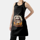 Schattigee familie van luiaards Essential T-Shirt Schort (Insitu)