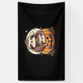 Schattigee familie van luiaards Essential T-Shirt Spandoek (Verticaal)