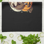 Schattigee familie van luiaards Essential T-Shirt Theedoek (Gevouwen)