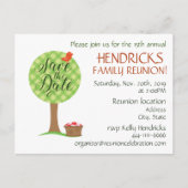 Schattigee familiereünie briefkaart (Voorkant)