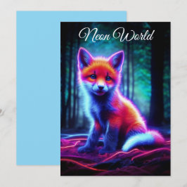 Schattigee fantasie gloeivos met bioluminescente a kaart