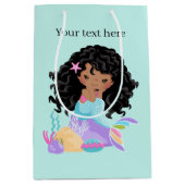Schattigee fantasie zeemeermin aanpasbaar medium cadeauzakje (Voorkant)