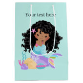 Schattigee fantasie zeemeermin aanpasbaar medium cadeauzakje (Achterkant)