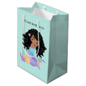 Schattigee fantasie zeemeermin aanpasbaar medium cadeauzakje (Achterkant Gekanteld)