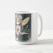 Schattigee fantasiefee koffiemok (Voorkant rechts)