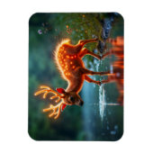 Schattigee fantasieherten gloeien lichtgevende die magneet (Verticaal)