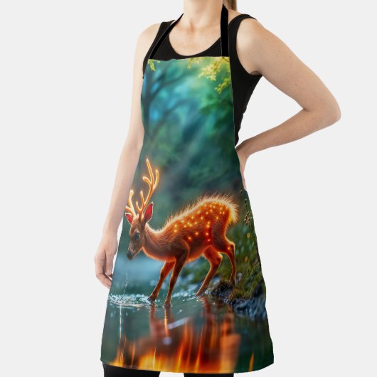 Schattigee fantasieherten gloeien lichtgevende die schort (Insitu)