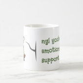 Schattigee Fantasy Elf Gen Z Quote Love Gift Emoti Koffiemok (Center)