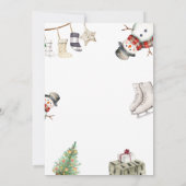 Schattigee Favoriete Dingen & Exchange Cadeau Kers Kaart (Achterkant)