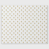 Schattigee fee eerste verjaardag cadeaupapier (Vlak)