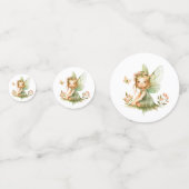 Schattigee fee eerste verjaardag confetti (Voorkanten)