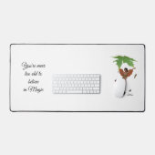 Schattigee fee met bruine vleugels bureaumat (Keyboard & Muis)