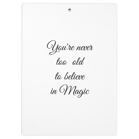 Schattigee fee met bruine vleugels klembord (Achterkant)