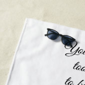 Schattigee fee met bruine vleugels strandlaken (In situ)