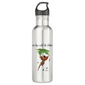 Schattigee fee met bruine vleugels waterfles waterfles  (Voorkant)