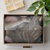 Schattigee fee met een houding decopage tissuepapier (Geschenk)