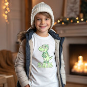 Schattigee Feestdagen T-Rex Custom Kinder T-shirt