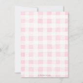 Schattigee feestdieren leuk om een 1e verjaardag r bedankkaart (Achterkant)