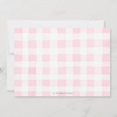 Schattigee feestdieren leuk om een 1e verjaardag r bedankkaart (Achterkant)