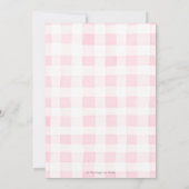 Schattigee feestdieren leuk om een 1e verjaardag r kaart (Achterkant)