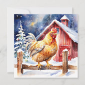 Schattigee feestelijke Chicken Cluckin' Good Chris (Voorkant)