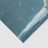 Schattigee feestelijke illustratie van een polaire tissuepapier (Detail)