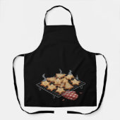 Schattigee feestelijke kerstkoekjes vakantie bakke schort (Voorkant)