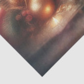 Schattigee feestelijke kerstpuppy decoupage tissuepapier (Detail)