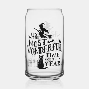 Schattigee feestelijke mooiste tijd Halloween Blikvorm Glas