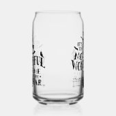 Schattigee feestelijke mooiste tijd Halloween Blikvorm Glas (Links)