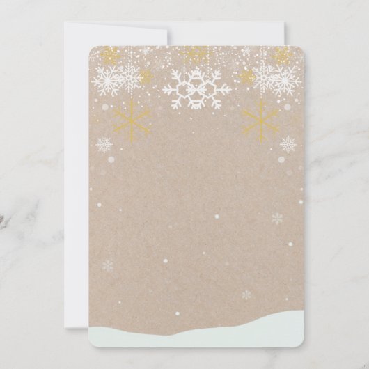 Schattigee feestelijke peperkoek huis Baby shower Kaart (Achterkant)