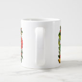 Schattigee Feestelijke  Traditionele Kerst Grote Koffiekop (Achterkant)