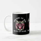 Schattigee Feline Kitty Cat Lover Gift Paw-some Ca Koffiemok (Links)