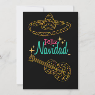 Schattigee Feliz Navidad Kerstmis Feestdagenkaart
