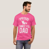Schattigee Fennec Fox Dad Trots Fennec Fox Dad T-shirt (Voorkant volledig)