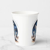 Schattigee Fennec Foxes Rocking Akoestische Gitare Papieren Bekers (Rechts)