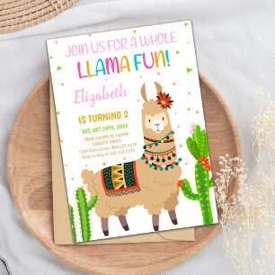 Schattigee Fiesta Party Kaart voor kinderen of peu