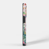 Schattigee fiets stijlvolle stad scène iPhone hoesje (Rechterkant)
