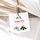 Schattigee fietsen Verjaardag Bedankjes Labels