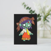 Schattigee Filippijnse Zombie Briefkaart (Staand voorkant)