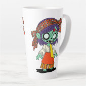 Schattigee Filippijnse Zombie Latte Mok (Rechterhoek)