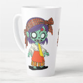Schattigee Filippijnse Zombie Latte Mok (Linkerhoek)