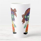 Schattigee Filippijnse Zombie Latte Mok (Voorkant)