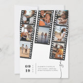 Schattigee filmstrip | Foto Sla de datum op Save The Date (Voorkant)