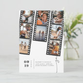 Schattigee filmstrip | Foto Sla de datum op Save The Date (Staand voorkant)