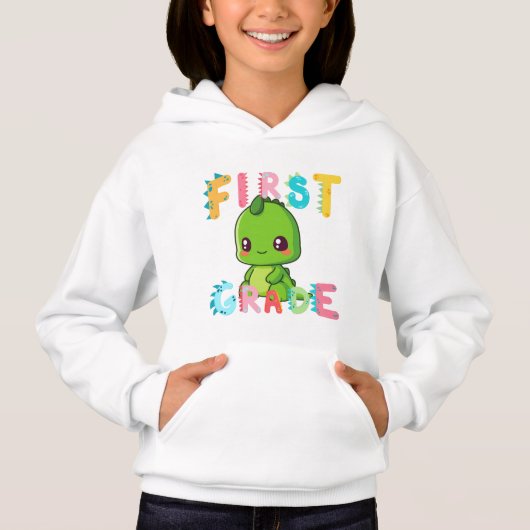 Schattigee First GRADE Dinosaur Squad Schooljongen (Voorkant)