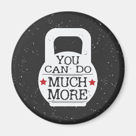 Schattigee Fitness Motivatie Workout Gym Kettlebel Magneet